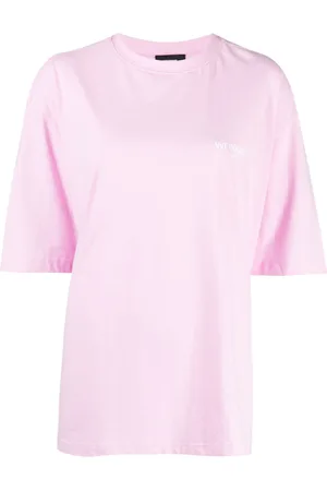 We11 Done Camiseta con logo estampado