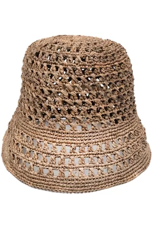IBELIV Mujer Sombreros - Sombrero de pescador tejido