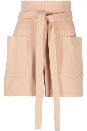 Serafini Pantalones cortos de talle alto