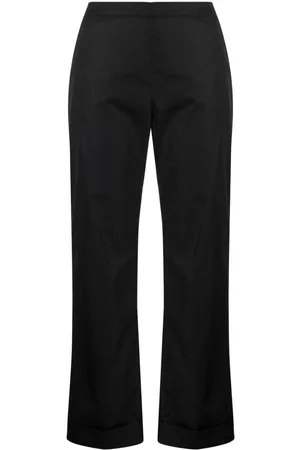 Aspesi Pantalones acampanados de talle alto