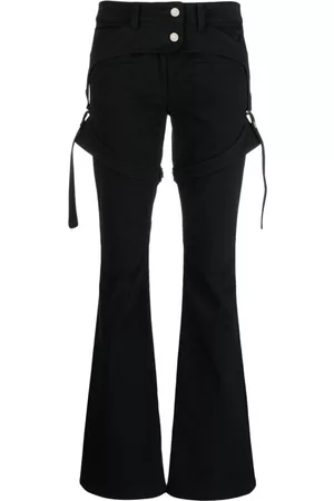 Courrèges Pantalones rectos con bolsillos