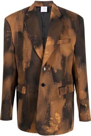 Vetements Blazer Overbleached con botones