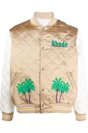 Rhude Chaqueta bomber con efecto satinado