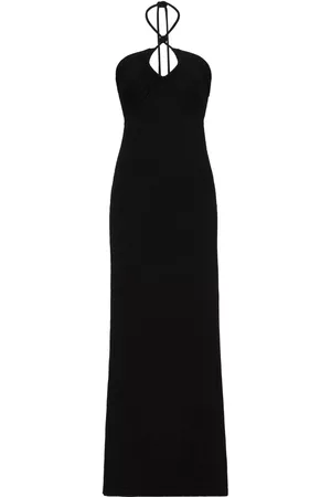 Proenza Schouler Vestido largo con cuello halter