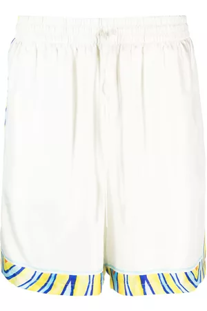 Casablanca Pantalones cortos de deporte con estampado gráfico