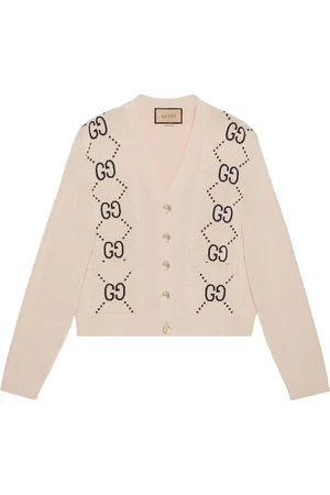 Gucci Cárdigan con motivo GG en jacquard