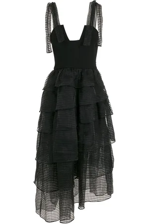 Olympiah Vestido midi a capas