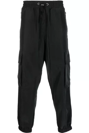 Balmain Pantalones cargo con logo en relieve