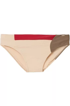 AMIR SLAMA Bañador con diseño colour block