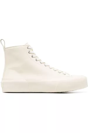 Jil Sander Zapatillas altas monocromáticas