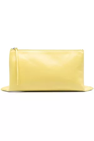 Jil Sander Bolso de mano con logo en relieve