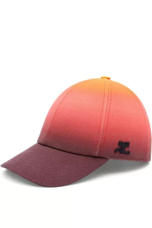Courrèges Gorra con efecto degradado