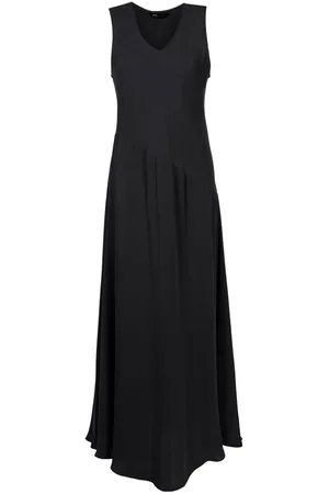 Uma Raquel Davidowicz Vestido largo con cuello en V