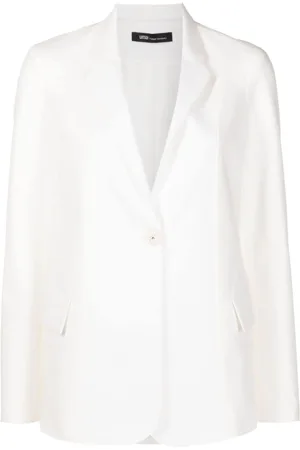 Uma Raquel Davidowicz Blazer con solapas de muesca y botones