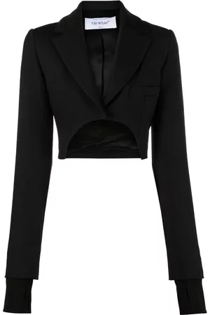 OFF-WHITE Blazer corto asimétrico