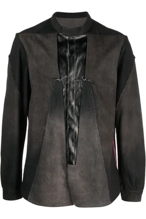 Rick Owens Sobrecamisa deconstruida vaquera