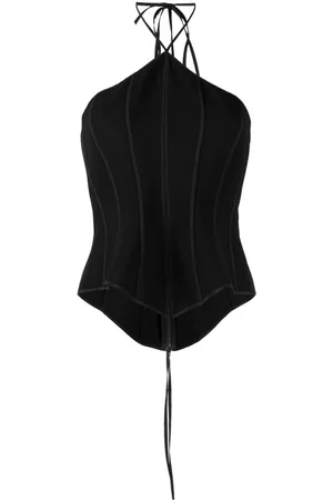 MATICEVSKI Top Intuit Bustier con estilo de corsé
