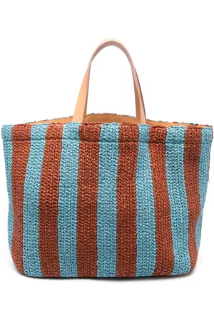 La DoubleJ Bolso shopper Riviera a rayas