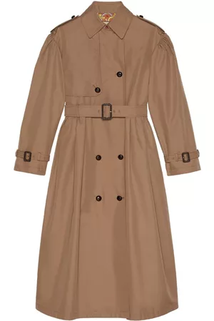Gucci Gabardina con doble botonadura