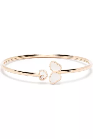 Chopard Brazalete Happy Hearts Wings en oro de 18 ct con diamantes y madreperla