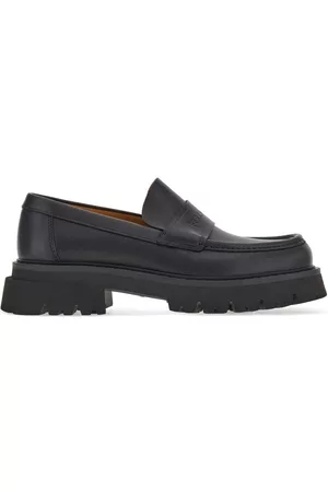 Salvatore Ferragamo Mocasines con logo en relieve