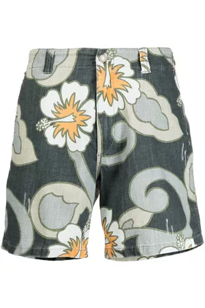 ERL Bermudas con estampado gráfico