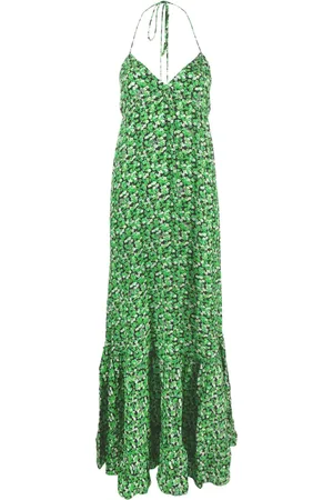 ROTATE Vestido largo con motivo floral