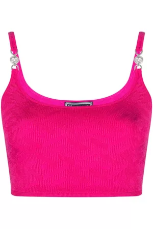 VERSACE Top corto La Greca Medusa 