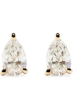 PERSÉE Pendiente en oro amarillo de 18kt con diamantes