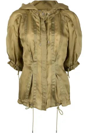Alberta Ferretti Chaqueta ajustada a rayas