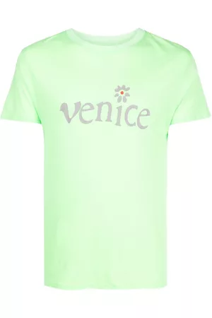 ERL Camiseta con eslogan estampado