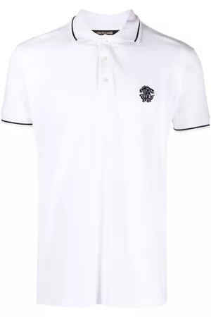 Roberto Cavalli Polo con logo bordado