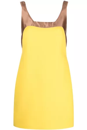 VALENTINO GARAVANI Vestido sin mangas corto con diseño colour block