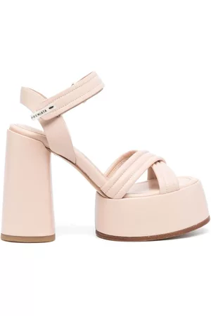Premiata Sandalias con plataforma y tiras cruzadas