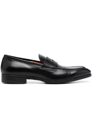 santoni Mocasines penny con acabado pulido