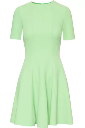 Oscar de la Renta Vestido corto con manga corta