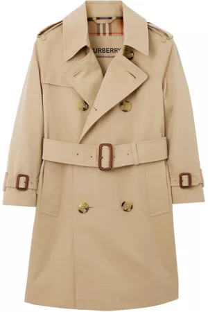 Burberry Gabardina con cintura lazada