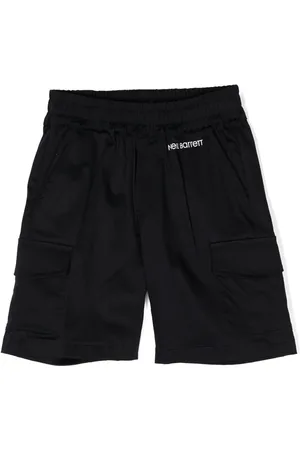 Neil Barrett Pantalones cortos de deporte con logo estampado