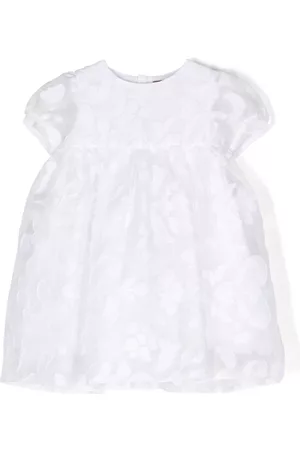 LITTLE BEAR Vestido acampanado con bordado floral