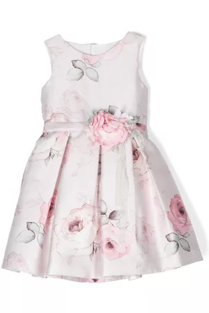 Mimilù Vestido sin mangas con motivo floral