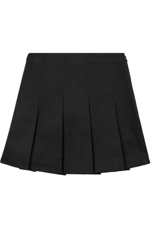 Burberry Falda plisada con motivo EKD