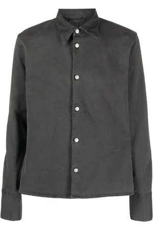 Maison Margiela Camisa con logo bordado