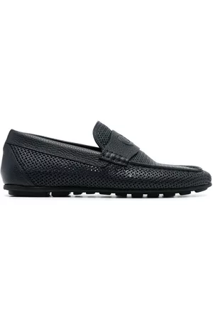 Casadei Mocasines Dollaro con logo en relieve