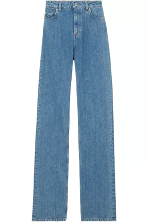 Burberry Vaqueros rectos de talle alto
