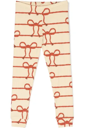 Mini Rodini Leggins con estampado Rope