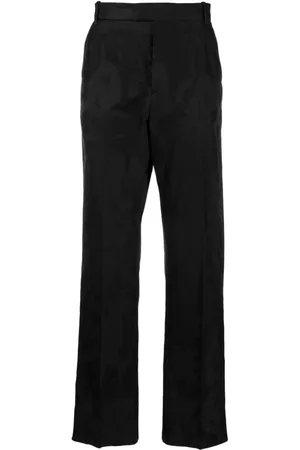Alexander McQueen Pantalones de vestir en jacquard