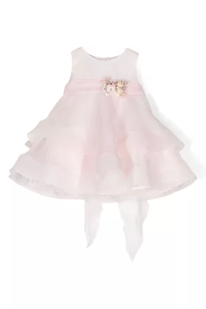 Mimilù Vestido con apliques florales