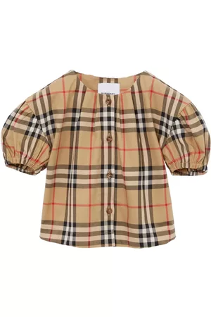Burberry Blusa a cuadros