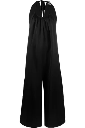 ALYSI Mono largo con cuello halter