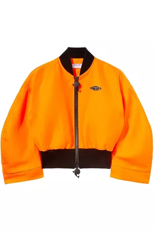 Puccini Chaqueta bomber con placa del logo